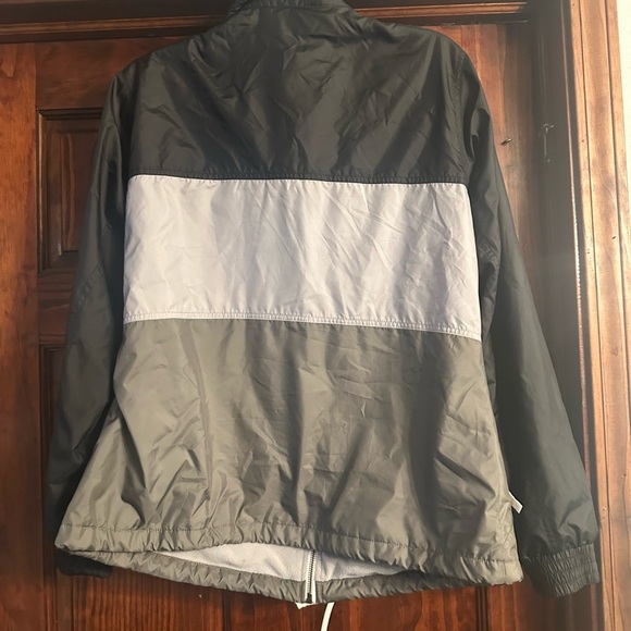 Columbia Black and Gray Windbreaker Jacket Size L - Picture 4 of 4